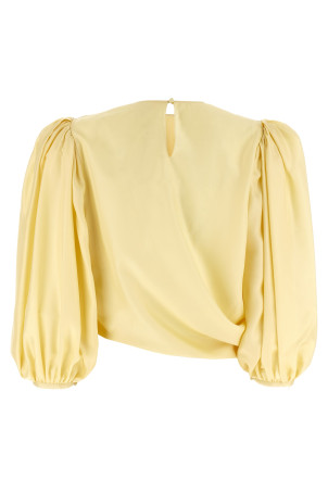 Draped top Yellow Draped top Yellow