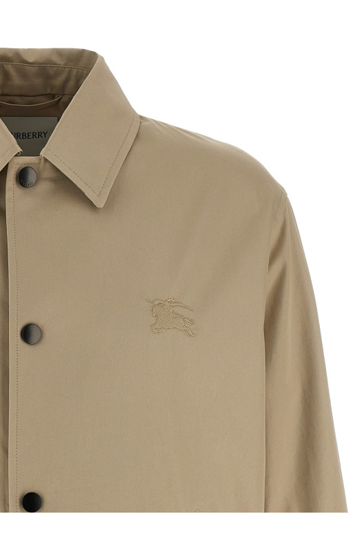 Габардиновий жакет Бежевий BURBERRY 8106385FOSSIL Габардиновий жакет Бежевий BURBERRY 8106385FOSSIL