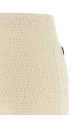 'Cream Sequin Knit Mini' skirt Black-grey