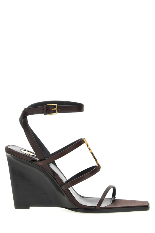 'Cassandre' wedges Brown 'Cassandre' wedges Brown