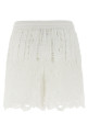 Шорти макраме білі PINKO 104856A2G9Z05 Шорти макраме білі PINKO 104856A2G9Z05
