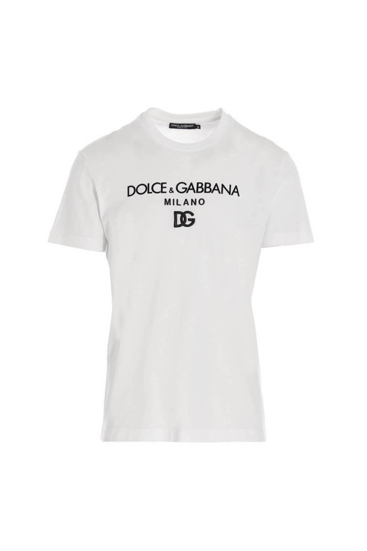 Футболка Біла DOLCE & GABBANA (G8PD7ZG7B9XW0800) DOLCE & GABBANA