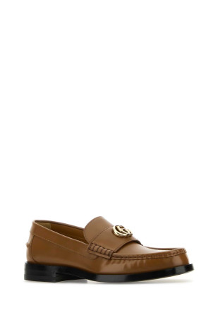 Коричневі шкіряні мокасини GUCCI (81633317X00) Коричневі шкіряні мокасини GUCCI (81633317X00)