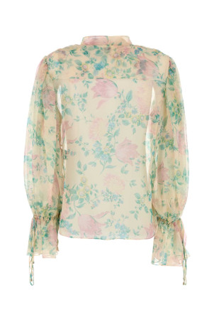Printed muslin blouse CHLOE (CH25UHT50459) Printed muslin blouse CHLOE (CH25UHT50459)