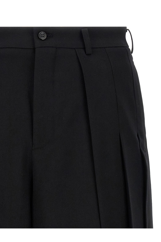 Плісировані шорти-бермуди Чорний COMME DES GARÇONS HOMME PLUS POP0591 Плісировані шорти-бермуди Чорний COMME DES GARÇONS HOMME PLUS POP0591