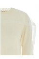 Tulle sweater White Tulle sweater White