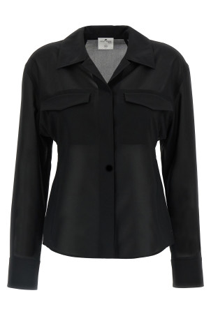 Сорочка з кишенями Чорна COURREGES 225CCH091CO01379999 Сорочка з кишенями Чорна COURREGES 225CCH091CO01379999