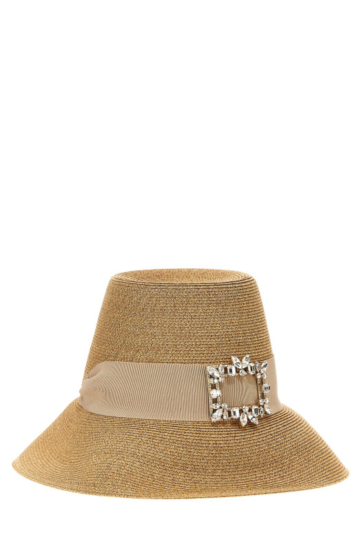 'Broche Vivier' hat Beige 'Broche Vivier' hat Beige