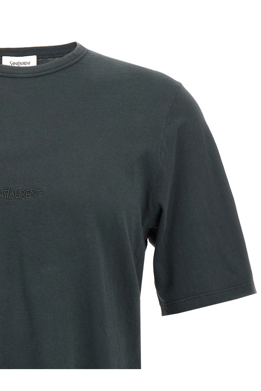 Logo embroidery t-shirt Black Logo embroidery t-shirt Black
