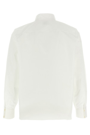Flap collar shirt White Flap collar shirt White