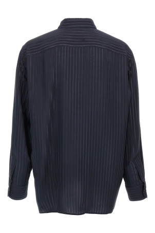 Полосатая рубашка Синий SAINT LAURENT 819096Y2G624102