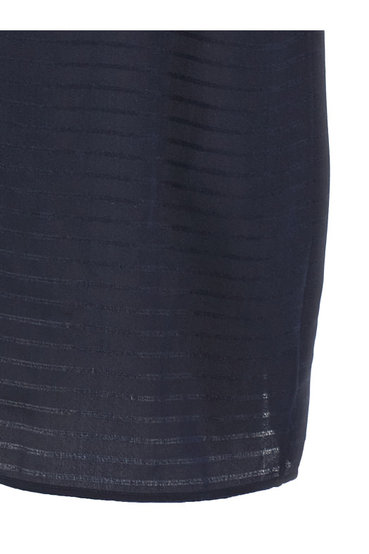 Шовкова сорочка-поло Синій SAINT LAURENT 814801Y2G624102 Шовкова сорочка-поло Синій SAINT LAURENT 814801Y2G624102