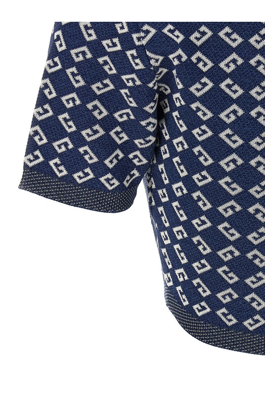 'cropped' top Blue 'cropped' top Blue