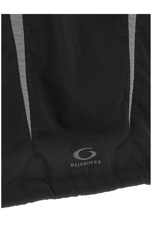 Куртка BALENCIAGA 'Tracksuit Loop Sports Icon Ampia' черная 814393TRO311779 Куртка BALENCIAGA 'Tracksuit Loop Sports Icon Ampia' черная 814393TRO311779
