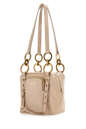 Powder pink mini Prada Dangle handbag PRADA (1BB1372CYR) Powder pink mini Prada Dangle handbag PRADA (1BB1372CYR)