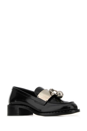 Черные кожаные мокасины Black PRADA (1D981NFD035P39) Черные кожаные мокасины Black PRADA (1D981NFD035P39)