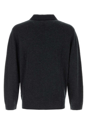 Midnight blue cashmere Gibson sweater LE KASHA (GIBSON0) Midnight blue cashmere Gibson sweater LE KASHA (GIBSON0)
