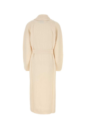 Кашемировый кардиган LE KASHA (VALENCE) цвета слоновой кости Кашемировый кардиган LE KASHA (VALENCE) цвета слоновой кости