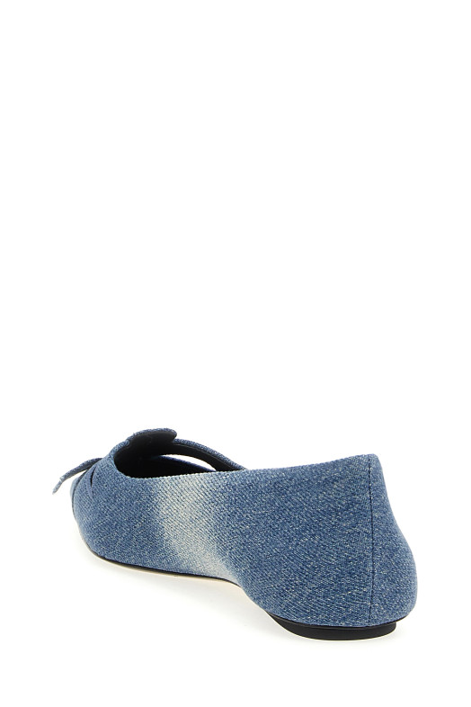 Балетки The Denim Kat синие 2S5FFL001F18488 Балетки The Denim Kat синие 2S5FFL001F18488