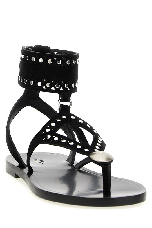 Босоніжки ISABEL MARANT 'Edil' Чорний SD0239FAC2B01SBKSI Босоніжки ISABEL MARANT 'Edil' Чорний SD0239FAC2B01SBKSI