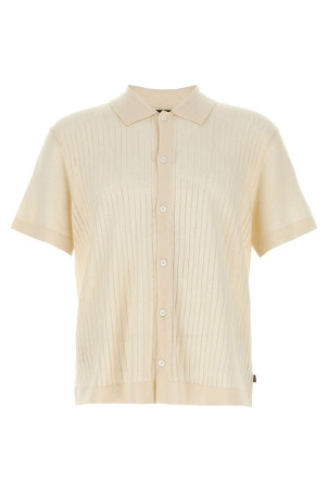 Knitted shirt White Knitted shirt White
