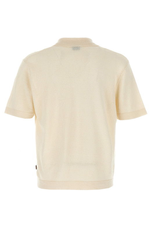 Трикотажна сорочка Біла HUGO BOSS 50539566106 Трикотажна сорочка Біла HUGO BOSS 50539566106