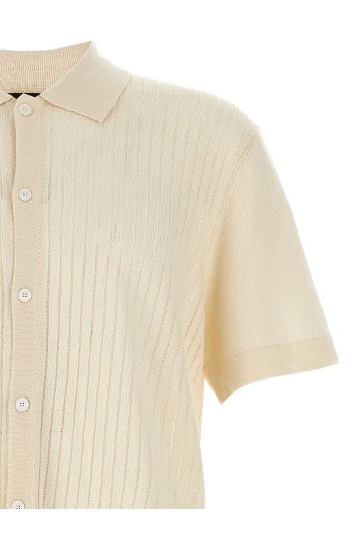 Трикотажна сорочка Біла HUGO BOSS 50539566106 Трикотажна сорочка Біла HUGO BOSS 50539566106