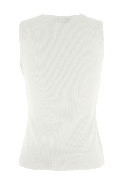 Ребристый топ Белый MAGDA BUTRYM 145524WHITE Ребристый топ Белый MAGDA BUTRYM 145524WHITE