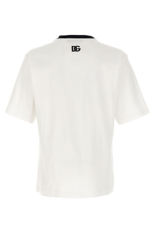 Printed T-shirt White Printed T-shirt White