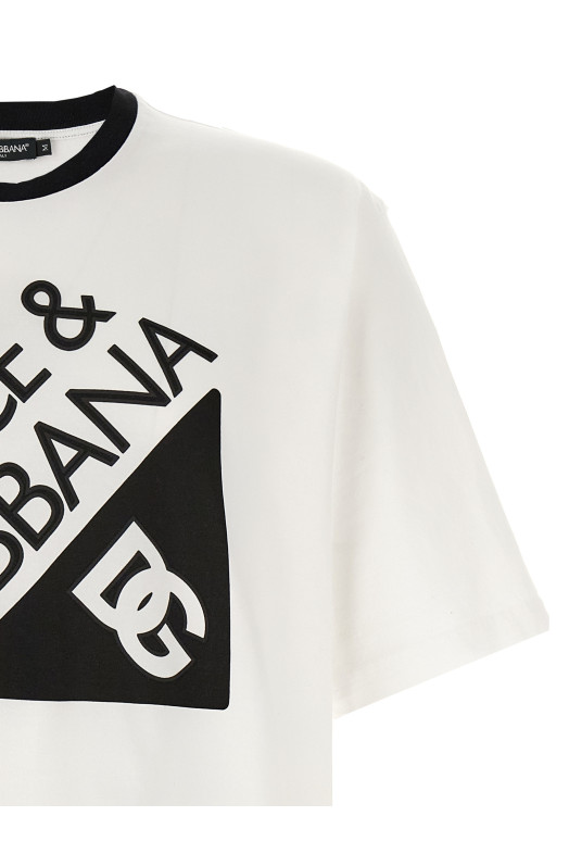 Printed T-shirt White Printed T-shirt White