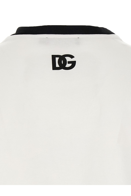 Printed T-shirt White Printed T-shirt White