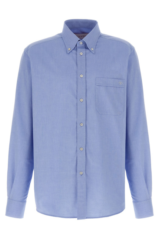 Сорочка Valentino Garavani 'Valentino' СИНЯ 6V0ABS80ATHCZV Сорочка Valentino Garavani 'Valentino' СИНЯ 6V0ABS80ATHCZV