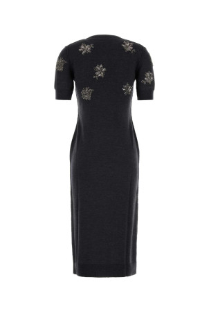 Charcoal stretch wool dress FENDI (FZDD33ATPR) Charcoal stretch wool dress FENDI (FZDD33ATPR)