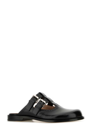 Black leather Campo Mary Jane slippers Black LOEWE (L815379X83) Black leather Campo Mary Jane slippers Black LOEWE (L815379X83)