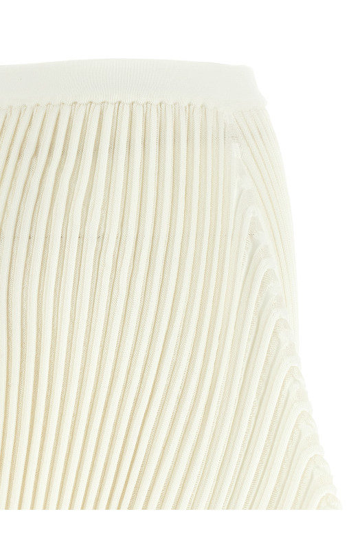 'Stream' skirt White 'Stream' skirt White
