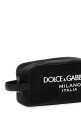 Косметичка з логотипом Чорний DOLCE & GABBANA (BT0989AG1828B956) DOLCE & GABBANA