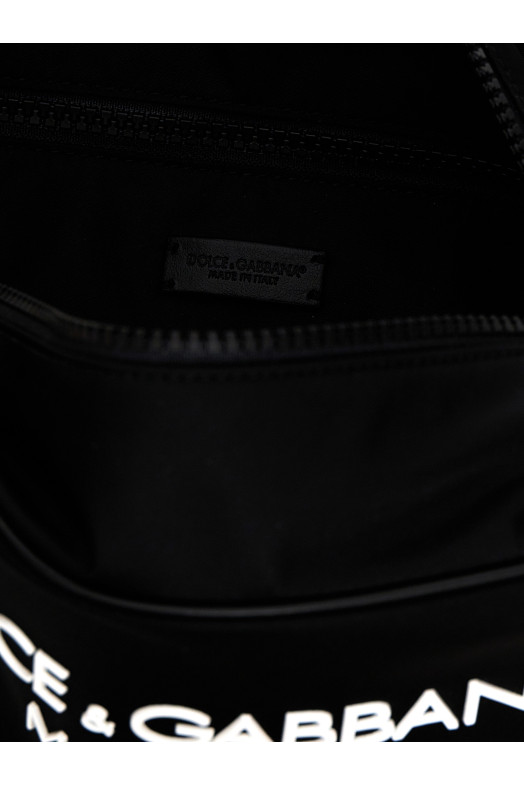 Косметичка з логотипом Чорний DOLCE & GABBANA (BT0989AG1828B956) DOLCE & GABBANA