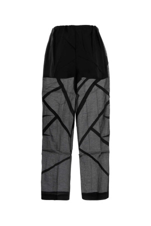 Black cotton blend pant Black CO (5038CSVSS25) Black cotton blend pant Black CO (5038CSVSS25)