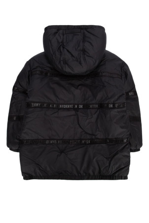 Пуховик Black DKNY JUNIOR (D36687)