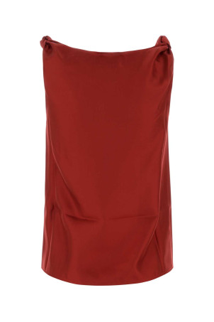 Червона саржа Remy top LOULOU LOULOU STUDIO Червона саржа Remy top LOULOU LOULOU STUDIO