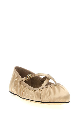 Балетки DOLCE & GABBANA 'Vally' Бежеві CB0258AD1608L068 Балетки DOLCE & GABBANA 'Vally' Бежеві CB0258AD1608L068