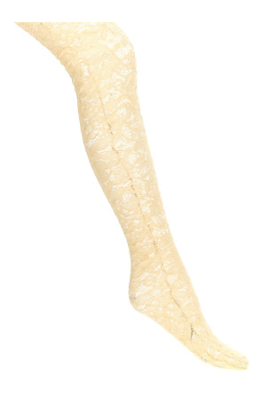 Колготки Valentino Garavani мереживні Rebordè жовті 6B0KI03Q9BTET5 Колготки Valentino Garavani мереживні Rebordè жовті 6B0KI03Q9BTET5