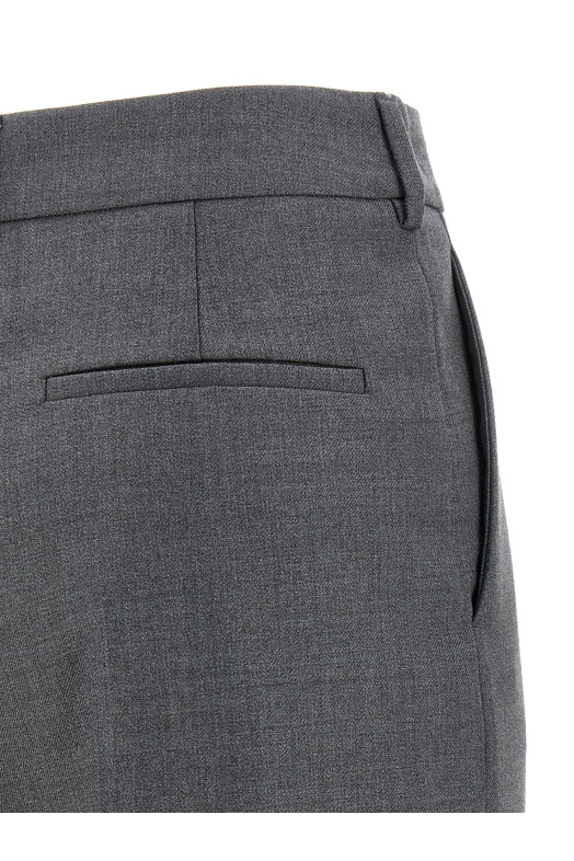 Шерстяные брюки Valentino Garavani Серый 6B0RB6F08VB153