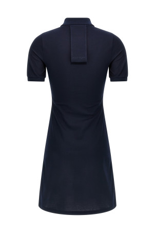 Piqué polo dress Blue Piqué polo dress Blue