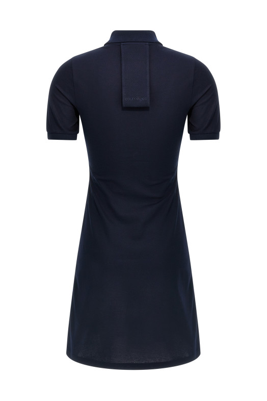 Платье-поло из пике Синий COURREGES 125JRO554JS01937075 Платье-поло из пике Синий COURREGES 125JRO554JS01937075