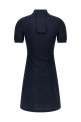 Платье-поло из пике Синий COURREGES 125JRO554JS01937075 Платье-поло из пике Синий COURREGES 125JRO554JS01937075