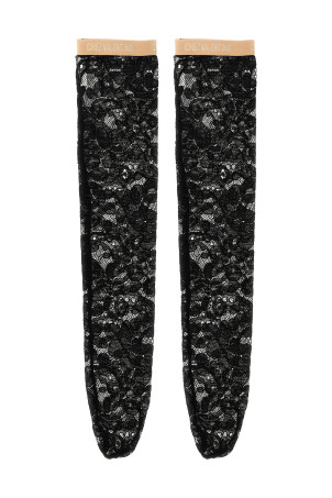 Нога Valentino Garavani Lace Rebordè Black 6B0KI03R9BT0NO Нога Valentino Garavani Lace Rebordè Black 6B0KI03R9BT0NO