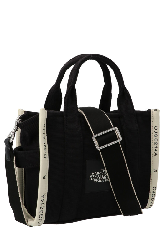 Сумка для покупок MARC JACOBS 'Traveler tote mini' чорно-сіра M0017025001
