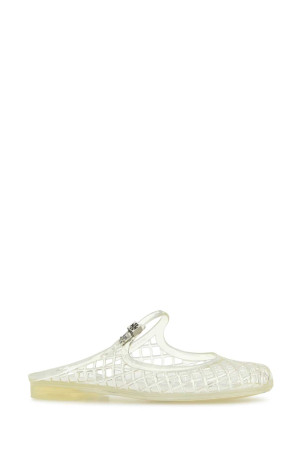 Transparent  rubber Mellow slippers White TORY BURCH (163189) Transparent  rubber Mellow slippers White TORY BURCH (163189)
