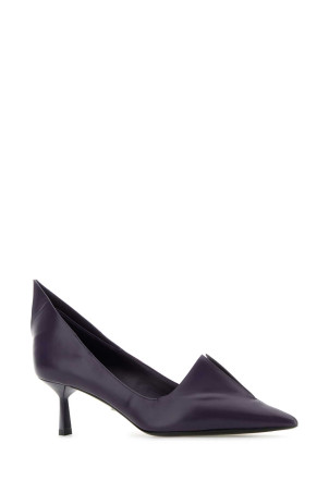Фиолетовые кожаные туфли PRADA (1I978NFD055055) Фиолетовые кожаные туфли PRADA (1I978NFD055055)